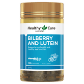 Healthy Care Bilberry and Lutein 120 Capsules